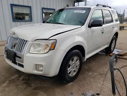 Salvage cars for sale at Pekin, IL auction: 2010 Mercury Mariner