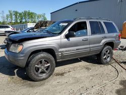 Salvage cars for sale at Spartanburg, SC auction: 2004 Jeep Grand Cherokee Limited