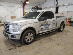 Salvage Trucks for sale at auction: 2017 Ford F150 Super Cab