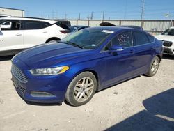 Salvage cars for sale at Haslet, TX auction: 2015 Ford Fusion SE