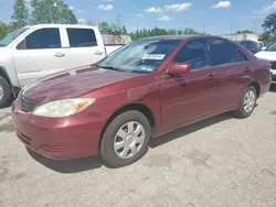 Vehiculos salvage en venta de Copart Cahokia Heights, IL: 2004 Toyota Camry LE