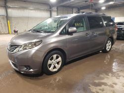 Salvage cars for sale from Copart Chalfont, PA: 2011 Toyota Sienna LE
