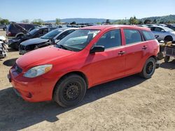 Salvage cars for sale from Copart San Martin, CA: 2008 Toyota Corolla Matrix XR