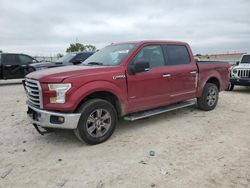 Salvage cars for sale from Copart Haslet, TX: 2016 Ford F150 Supercrew