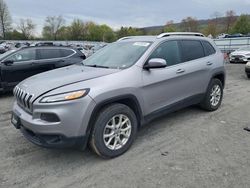 Vehiculos salvage en venta de Copart Grantville, PA: 2018 Jeep Cherokee Latitude