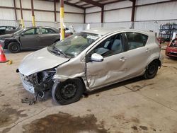 Salvage cars for sale at Pennsburg, PA auction: 2013 Toyota Prius C