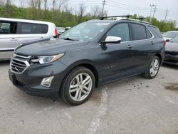 Chevrolet salvage cars for sale: 2018 Chevrolet Equinox Premier