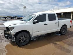 Salvage cars for sale from Copart Phoenix, AZ: 2017 Nissan Titan S