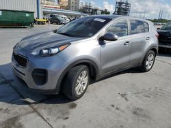 Salvage cars for sale at New Orleans, LA auction: 2017 KIA Sportage LX