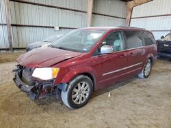 Salvage cars for sale from Copart Houston, TX: 2012 Chrysler Town & Country Touring L