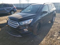 Salvage cars for sale at Elgin, IL auction: 2018 Ford Escape SE