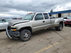 2002 Chevrolet Silverado C3500 en venta en Woodhaven, MI