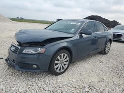 Salvage cars for sale at New Braunfels, TX auction: 2011 Audi A4 Premium Plus