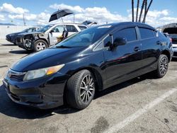 Salvage cars for sale from Copart Van Nuys, CA: 2012 Honda Civic EXL