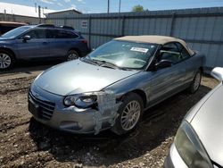 Salvage cars for sale at Pekin, IL auction: 2006 Chrysler Sebring Touring