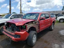 Salvage cars for sale at Kapolei, HI auction: 2017 Toyota Tacoma Double Cab