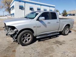 Vehiculos salvage en venta de Copart Albuquerque, NM: 2013 Dodge 1500 Laramie