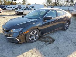 Salvage cars for sale at Hampton, VA auction: 2020 Honda Civic LX