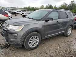 Ford Explorer salvage cars for sale: 2018 Ford Explorer XLT