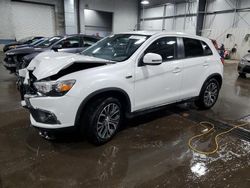 Salvage cars for sale from Copart Ham Lake, MN: 2017 Mitsubishi Outlander Sport ES