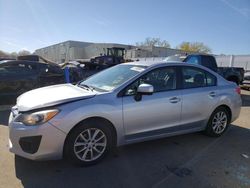 Salvage cars for sale at New Britain, CT auction: 2012 Subaru Impreza Premium