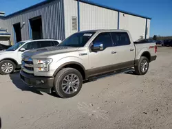 Salvage trucks for sale at Central Square, NY auction: 2017 Ford F150 Supercrew