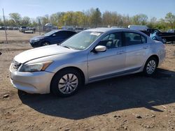 Salvage cars for sale at Chalfont, PA auction: 2012 Honda Accord LX
