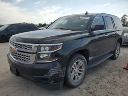 Salvage cars for sale at Houston, TX auction: 2017 Chevrolet Tahoe C1500 LT