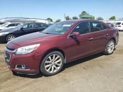 Salvage cars for sale at San Diego, CA auction: 2016 Chevrolet Malibu Limited LTZ