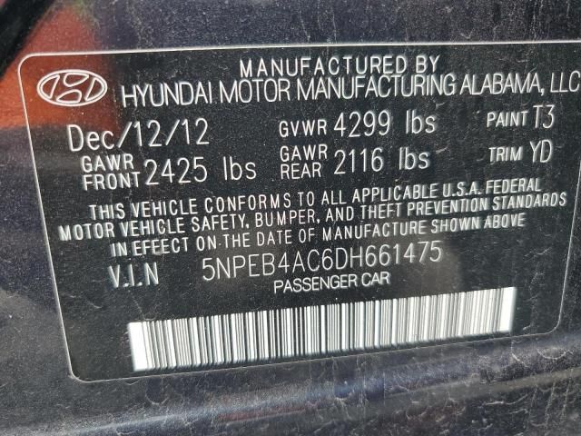 2013 Hyundai Sonata GLS