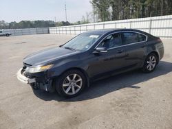 Salvage cars for sale from Copart Dunn, NC: 2012 Acura TL