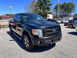 Salvage trucks for sale at North Billerica, MA auction: 2013 Ford F150 Super Cab