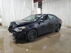 Salvage cars for sale at Central Square, NY auction: 2015 Toyota Corolla L