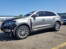 Vehiculos salvage en venta de Copart Pennsburg, PA: 2017 Lincoln MKX Select