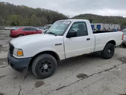 Salvage cars for sale at Ellwood City, PA auction: 2011 Ford Ranger
