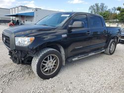 Salvage cars for sale from Copart Opa Locka, FL: 2009 Toyota Tundra Crewmax