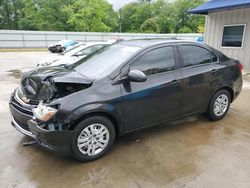 Salvage cars for sale from Copart Savannah, GA: 2017 Chevrolet Sonic LS