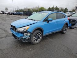 Subaru Crosstrek salvage cars for sale: 2016 Subaru Crosstrek Premium