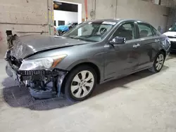 Salvage cars for sale at Blaine, MN auction: 2008 Honda Accord EXL