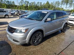 Salvage cars for sale from Copart Harleyville, SC: 2017 Dodge Journey SE