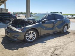 Chevrolet Malibu LT salvage cars for sale: 2018 Chevrolet Malibu LT