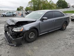 Salvage cars for sale from Copart Gastonia, NC: 2013 Volkswagen Passat S