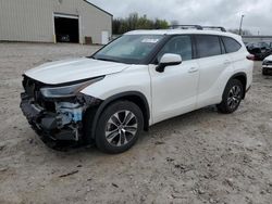 Salvage cars for sale at Lawrenceburg, KY auction: 2021 Toyota Highlander XLE