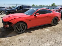 Salvage cars for sale at Houston, TX auction: 2018 Ford Mustang GT