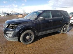 Ford Explorer salvage cars for sale: 2018 Ford Explorer Police Interceptor