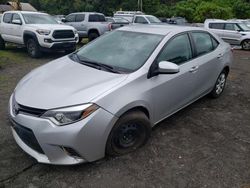 Salvage cars for sale at auction: 2016 Toyota Corolla L