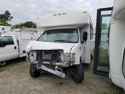 Salvage trucks for sale at Martinez, CA auction: 2017 Ford Econoline E450 Super Duty Cutaway Van