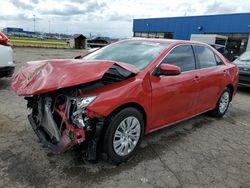 Salvage cars for sale from Copart Woodhaven, MI: 2012 Toyota Camry Base