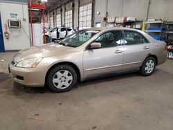 Salvage cars for sale at Blaine, MN auction: 2006 Honda Accord LX