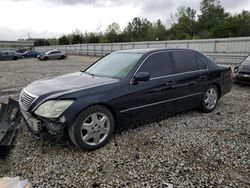 Salvage cars for sale from Copart Memphis, TN: 2004 Lexus LS 430